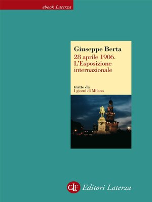 cover image of 28 aprile 1906. L'Esposizione internazionale
